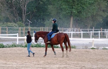 Horse-riding